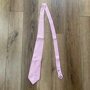 Vineyard Vines | Neck Tie | Pink Footprints